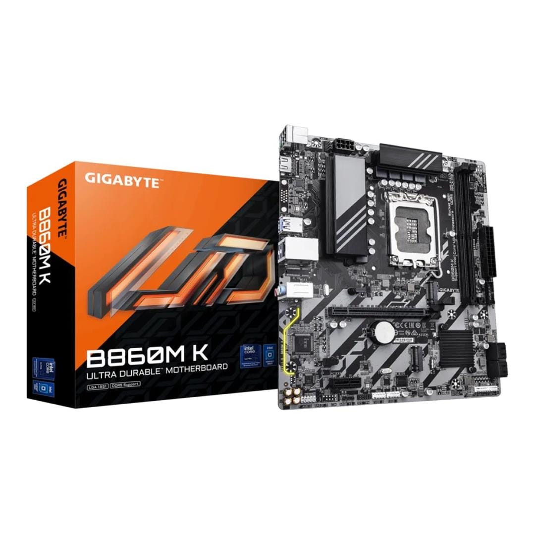 Gigabyte B860M K Intel Socket LGA 1851 Micro ATX Motherboard