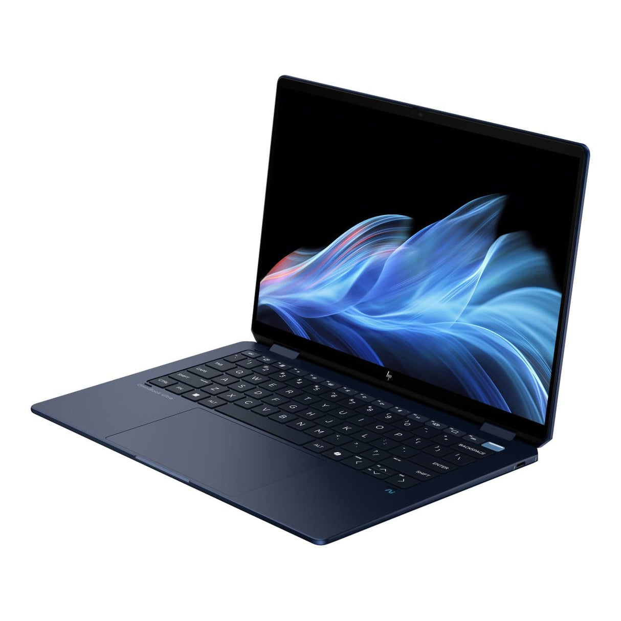 HP OmniBook Ultra Flip 14-fh0020ni 14-inch 3K OLED Next Gen AI 2-in-1 Laptop - Intel Core Ultra 9 288V 2TB SSD 32GB RAM Win 11 Pro Blue