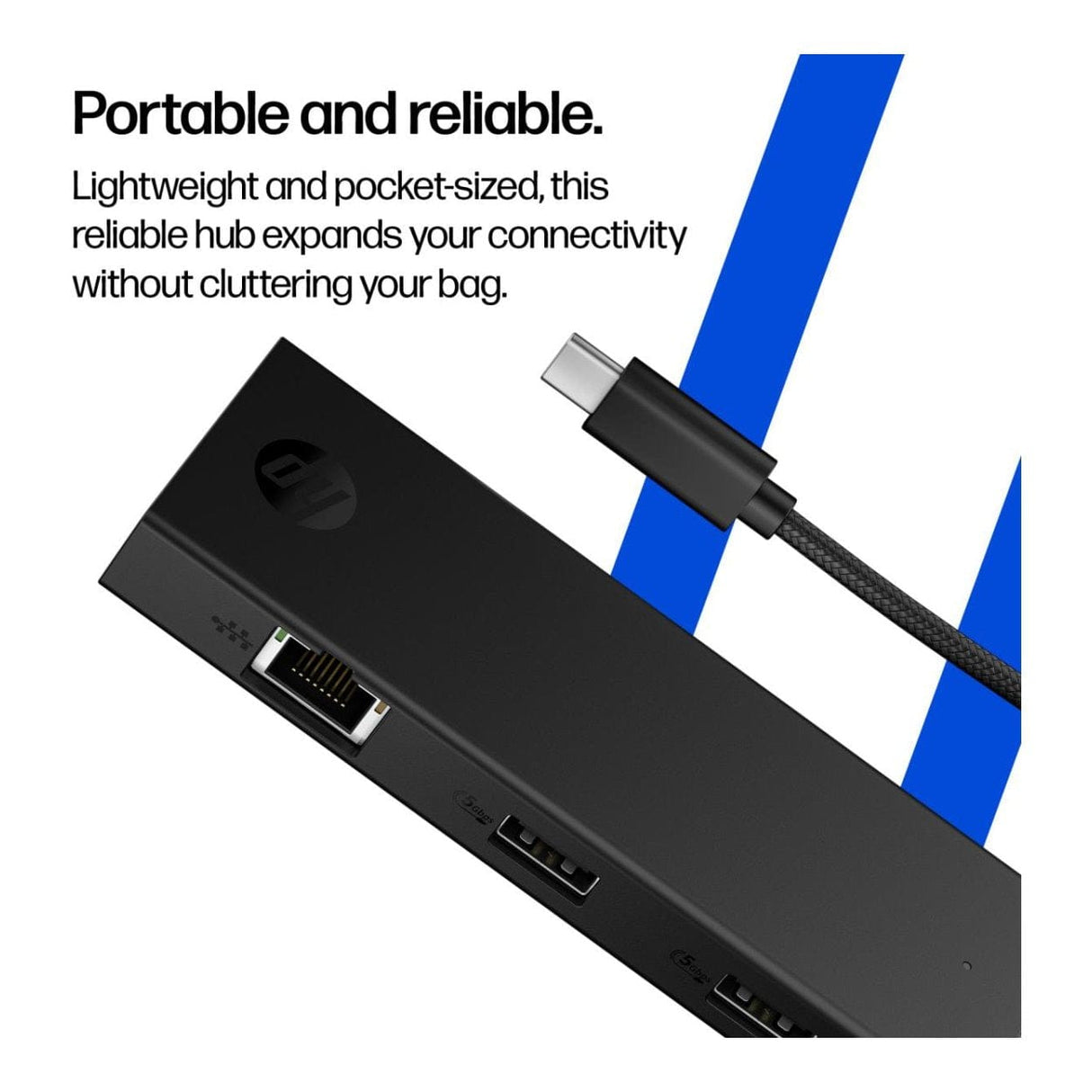 HP Portable 4-in-1 Type-C Ethernet Hub B8SU8UT