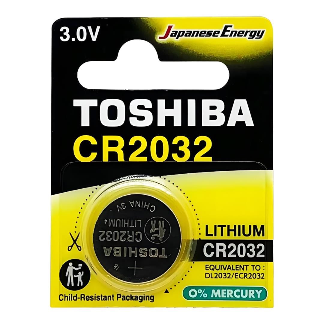 Toshiba CR2032 3V Lithium Coin Battery BAT-BC-CR-2032