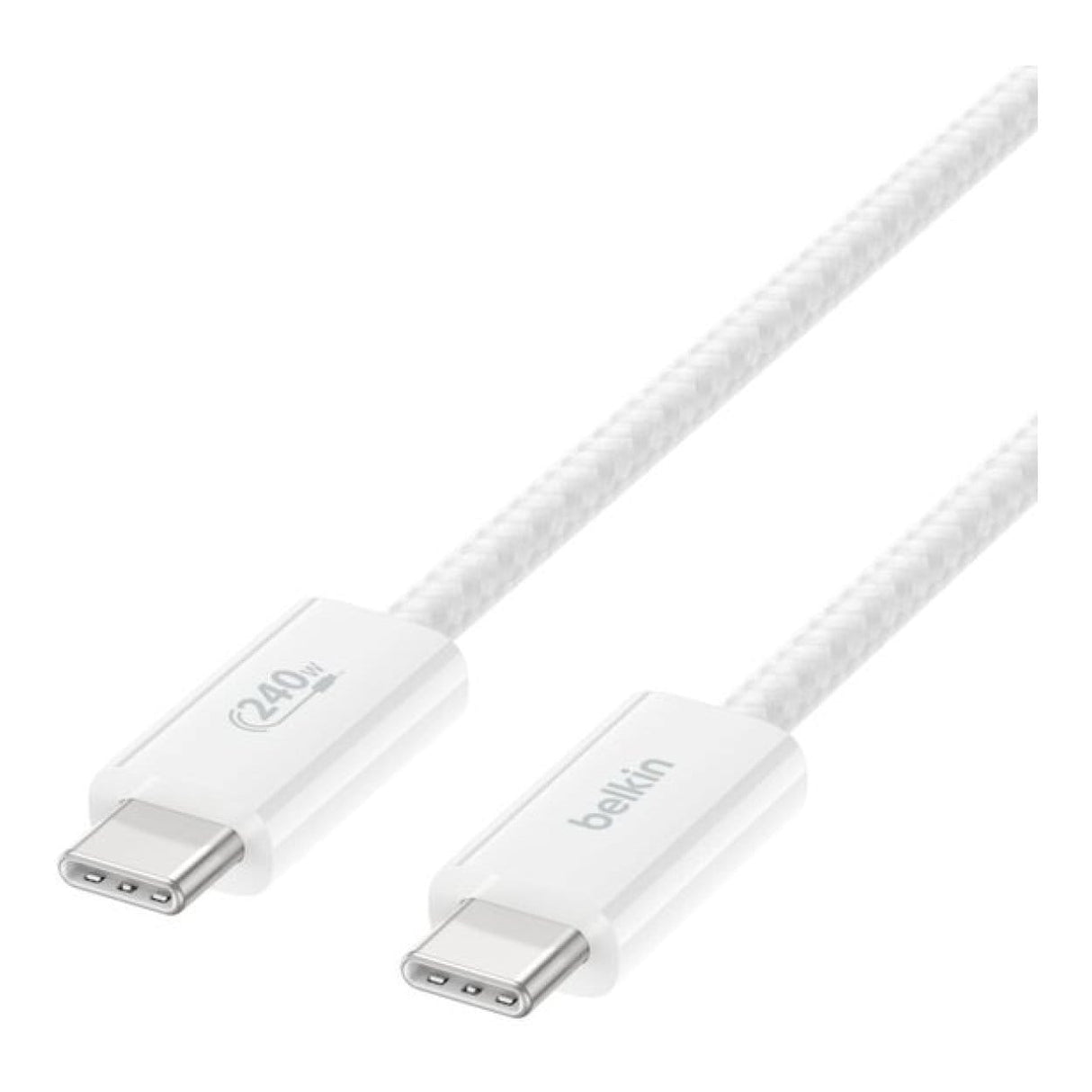 Belkin BoostCharge Type-C Male to Male USB Cable 1.5m White BBD009HQ05WH2PK