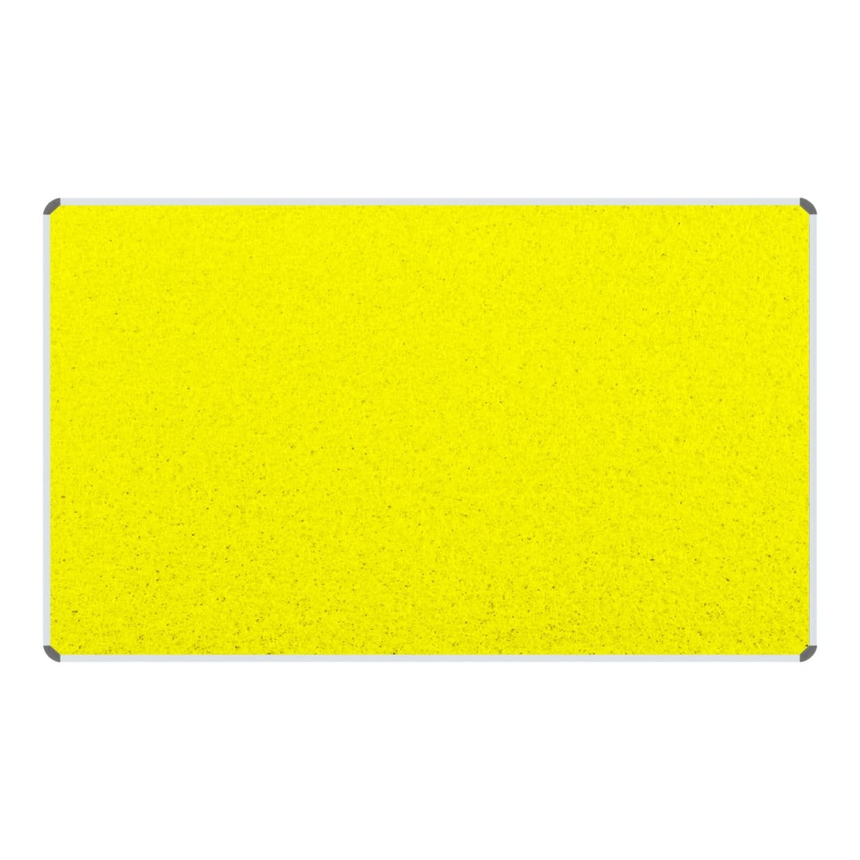Parrot 1500x900mm Info Board with Aluminium Frame Yellow BD0761Y