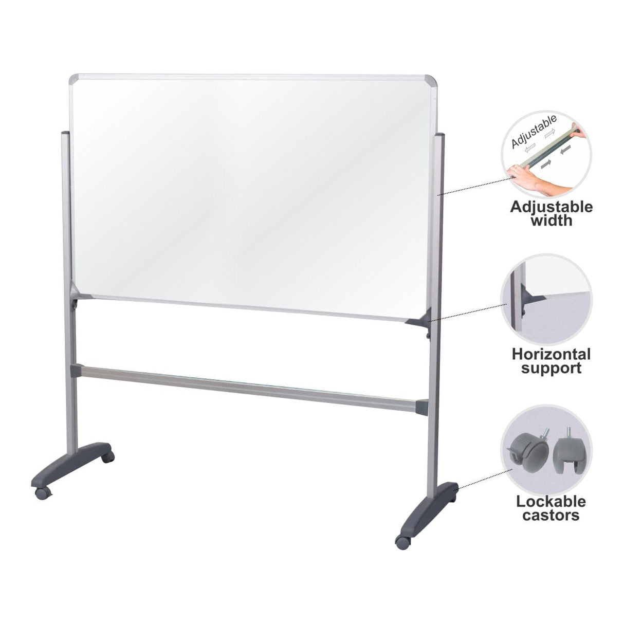 Parrot T-Leg Set 1400x600mm for Boards 1600mm to 2400mm BD9015