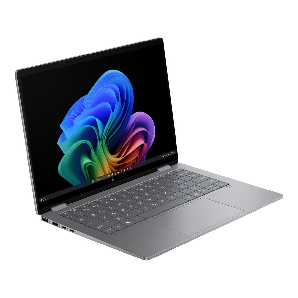 HP OmniBook X Flip 14-fk0001ni 14-inch 2K Next Gen AI 2-in-1 Laptop - AMD Ryzen 7 350 1TB SSD 16GB RAM Win 11 Home Meteor Silver