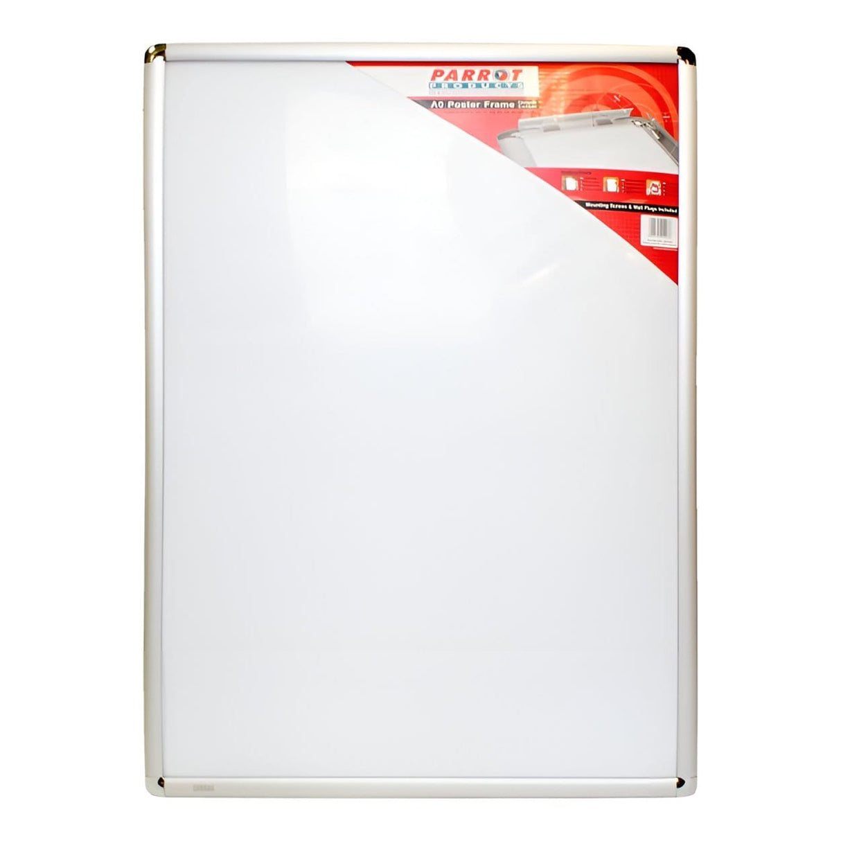 Parrot Poster Frame A0 1250 x 900mm Chrome Corner BG3000OPEN (Open Box)