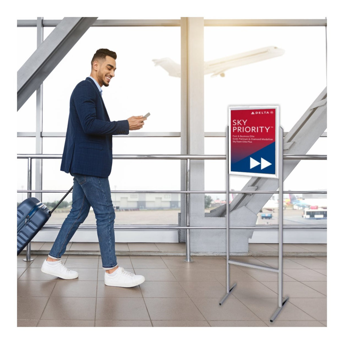 Parrot A2 Poster Frame Stand Double-Sided BG9402