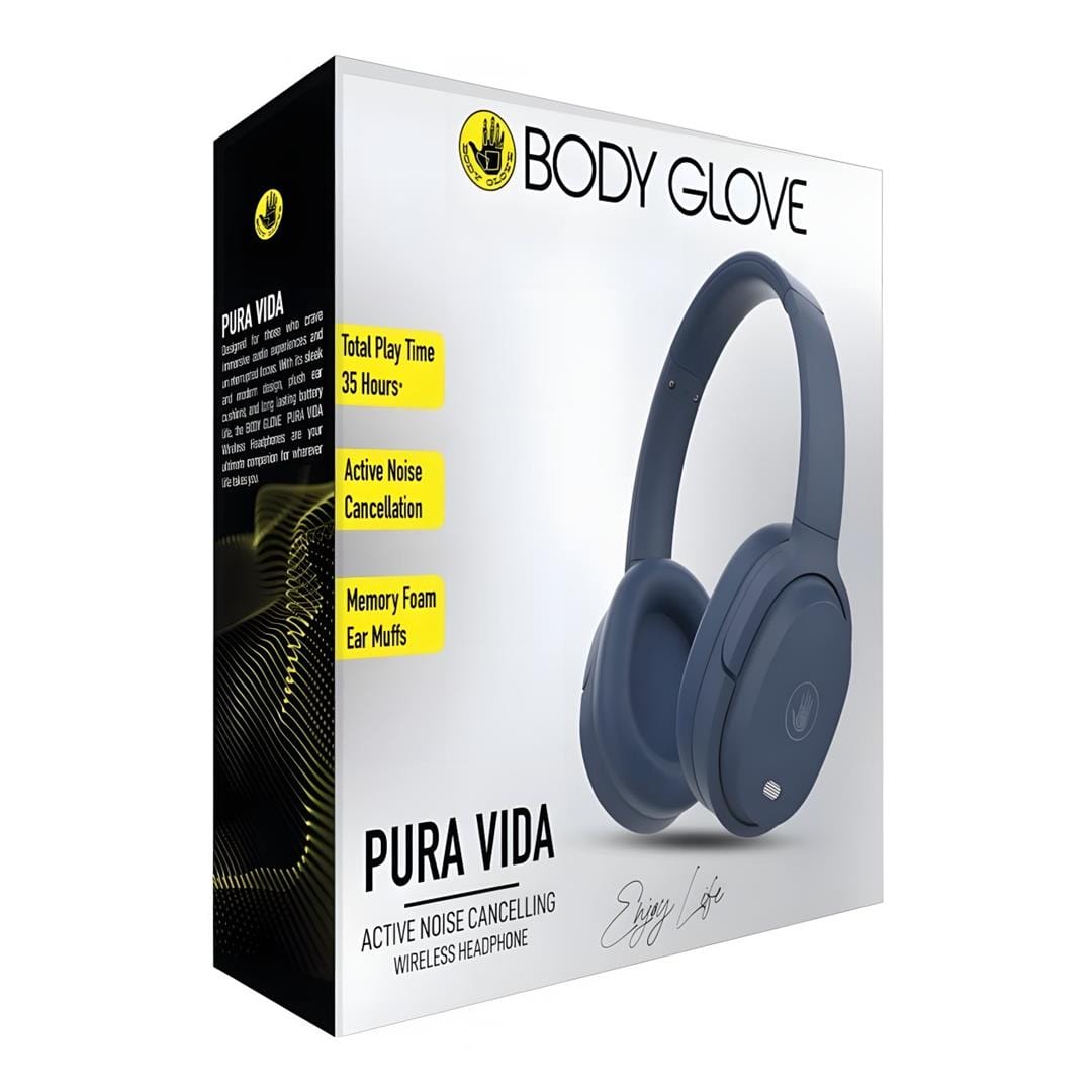 Body Glove Pura Vida Bluetooth Headset Blue BGAU-HPPURAV-BU