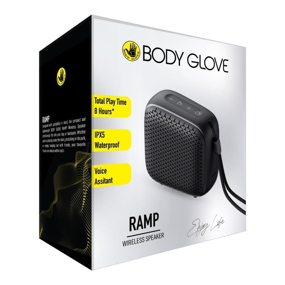 BodyGlove Ramp Wireless IPX5 Speaker Black BGAU-SPKRAMP-BK