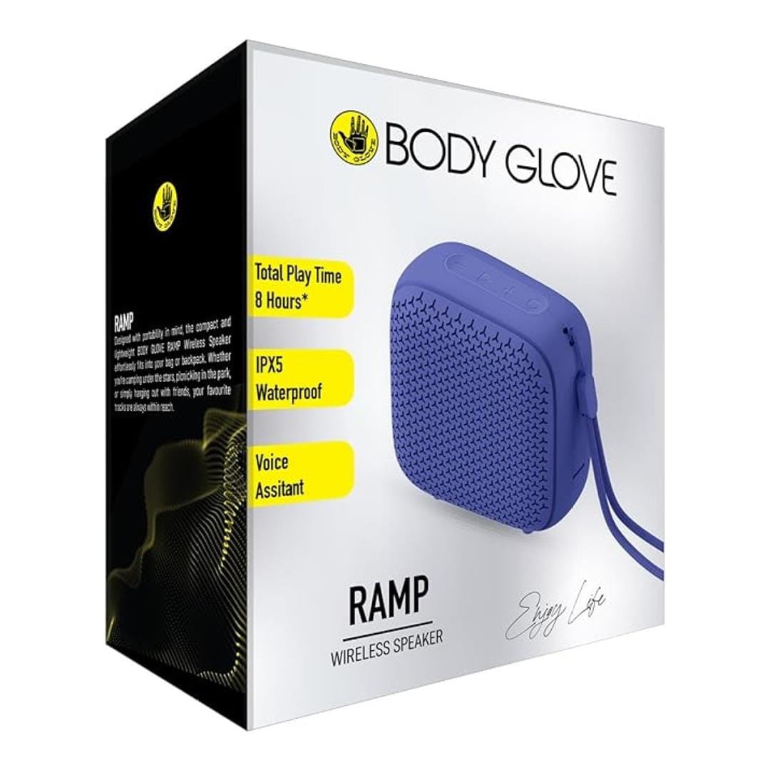 Body Glove Ramp Wireless Speaker Blue BGAU-SPKRAMP-BU