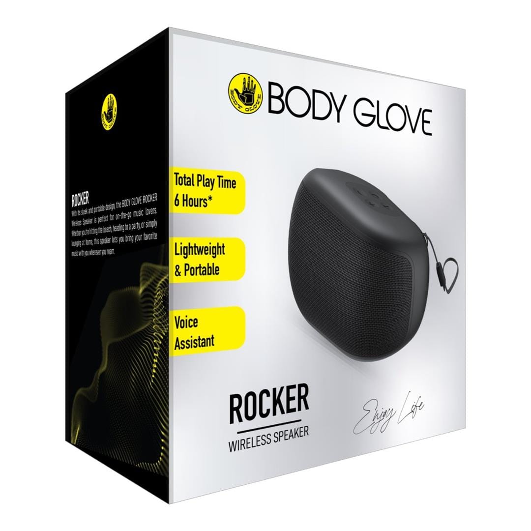 BodyGlove Rocker 4W Wireless Speaker Black BGAU-SPKROCK-BK