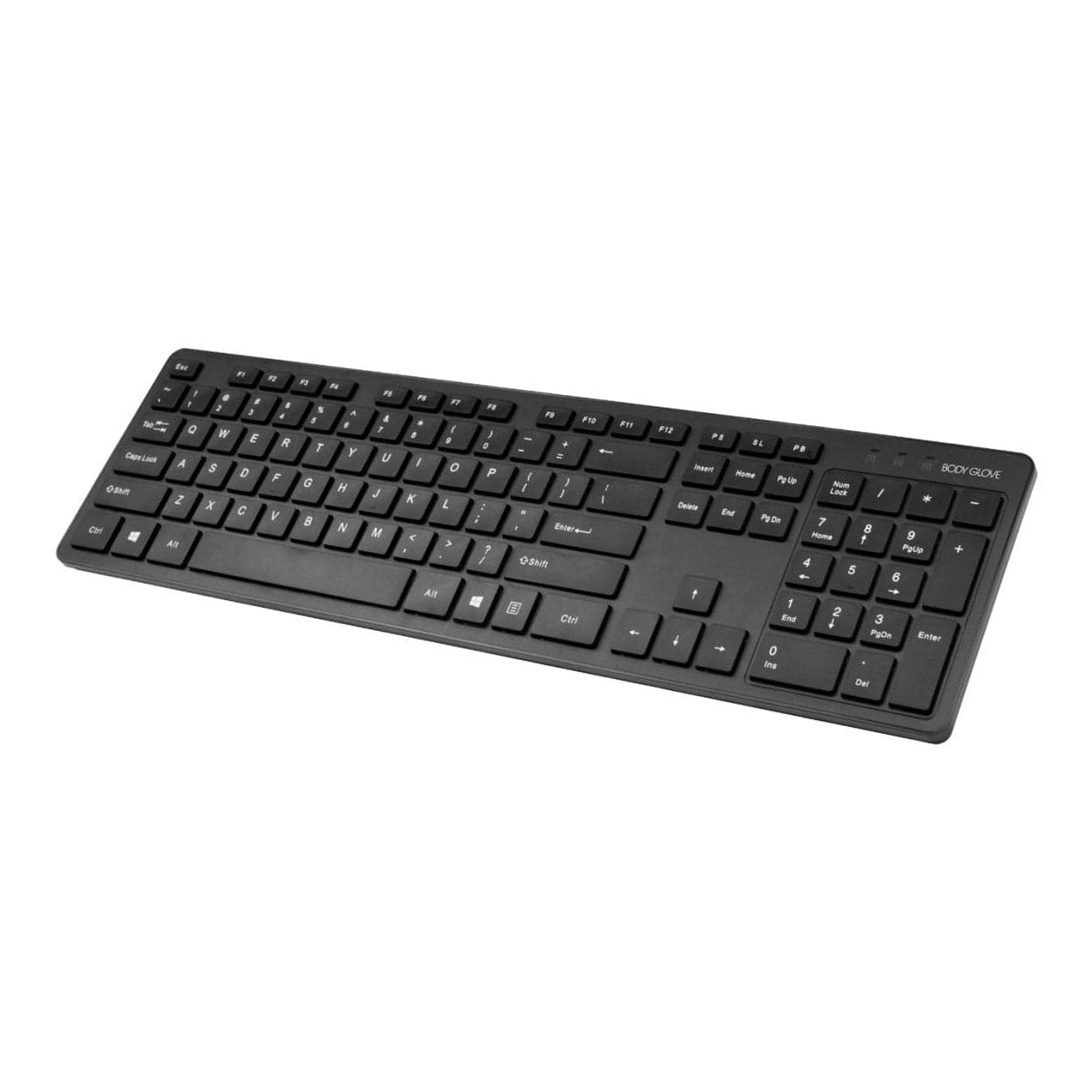 Body Glove Wireless USB Keyboard - Black BGGAD-WIKEY-BK
