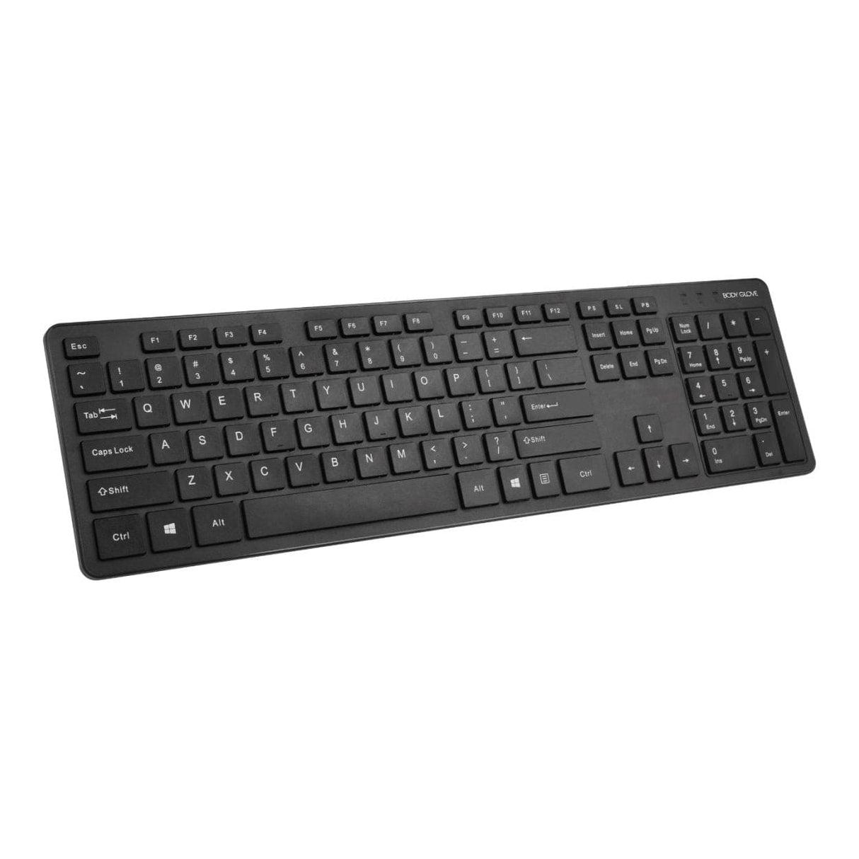 Body Glove Wireless USB Keyboard - Black BGGAD-WIKEY-BK