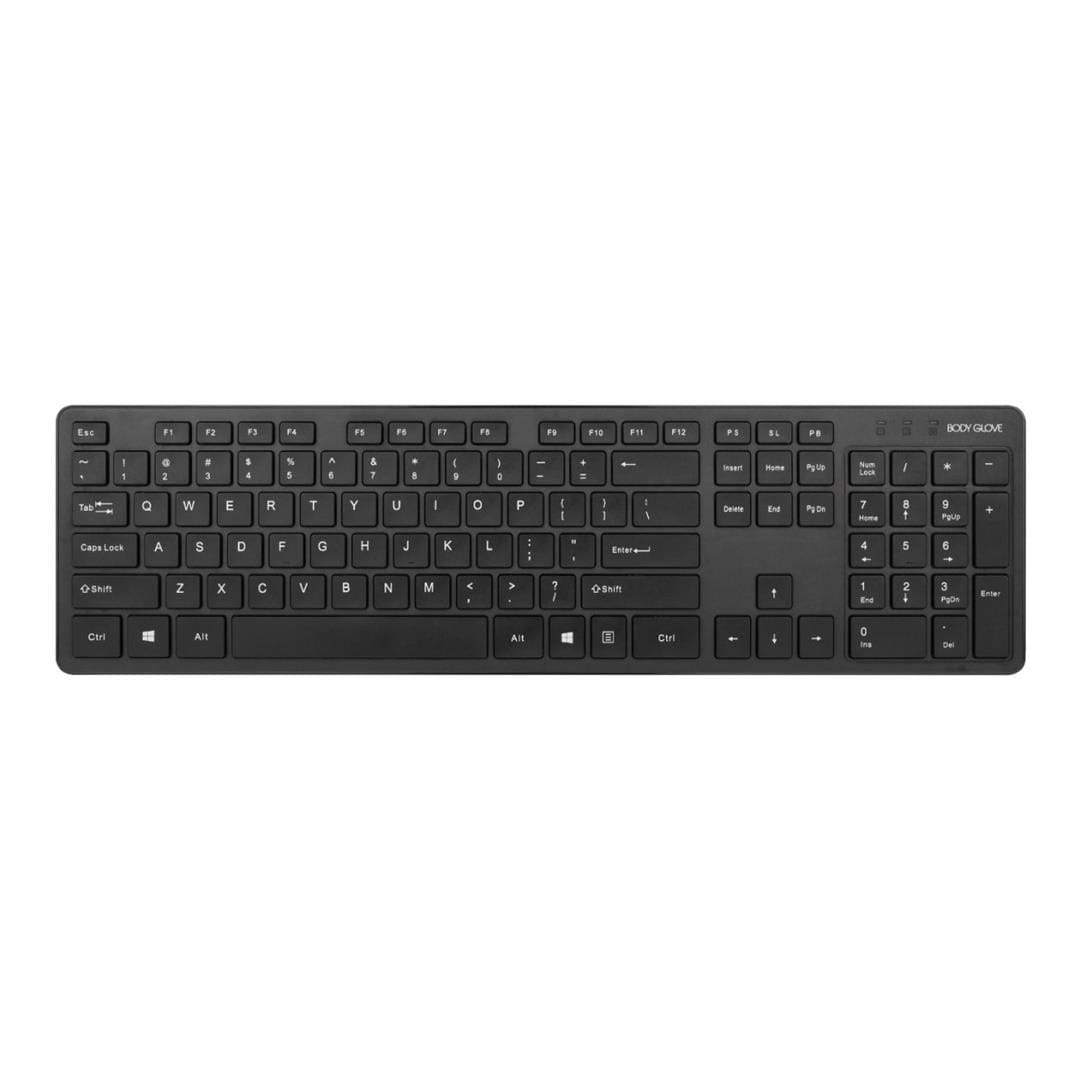 Body Glove Wireless USB Keyboard - Black BGGAD-WIKEY-BK