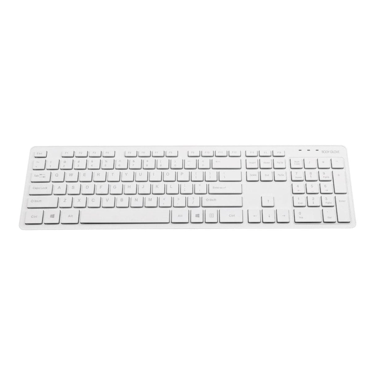 Body Glove Wireless Keyboard - White BGGAD-WIKEY-WH