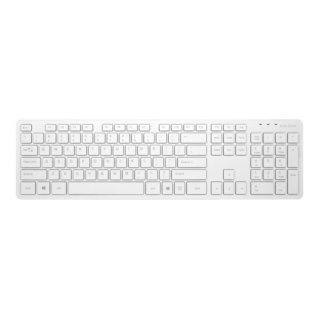 Body Glove Wireless Keyboard - White BGGAD-WIKEY-WH