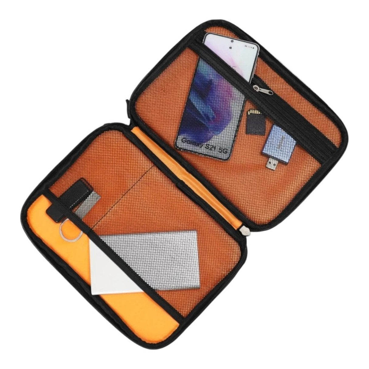 Body Glove Medium Tech Storage Pouch for Electronic Accessories Black BGLUG-TECHM-BLK