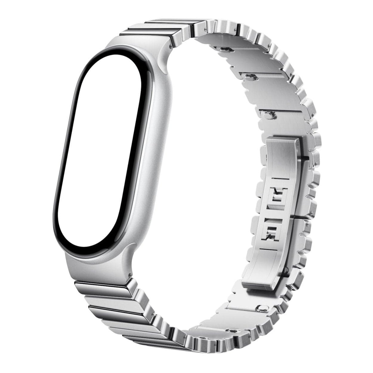 Xiaomi Smart Band 10 Asymmetrical Metal Strap Silver BHR07YHGL