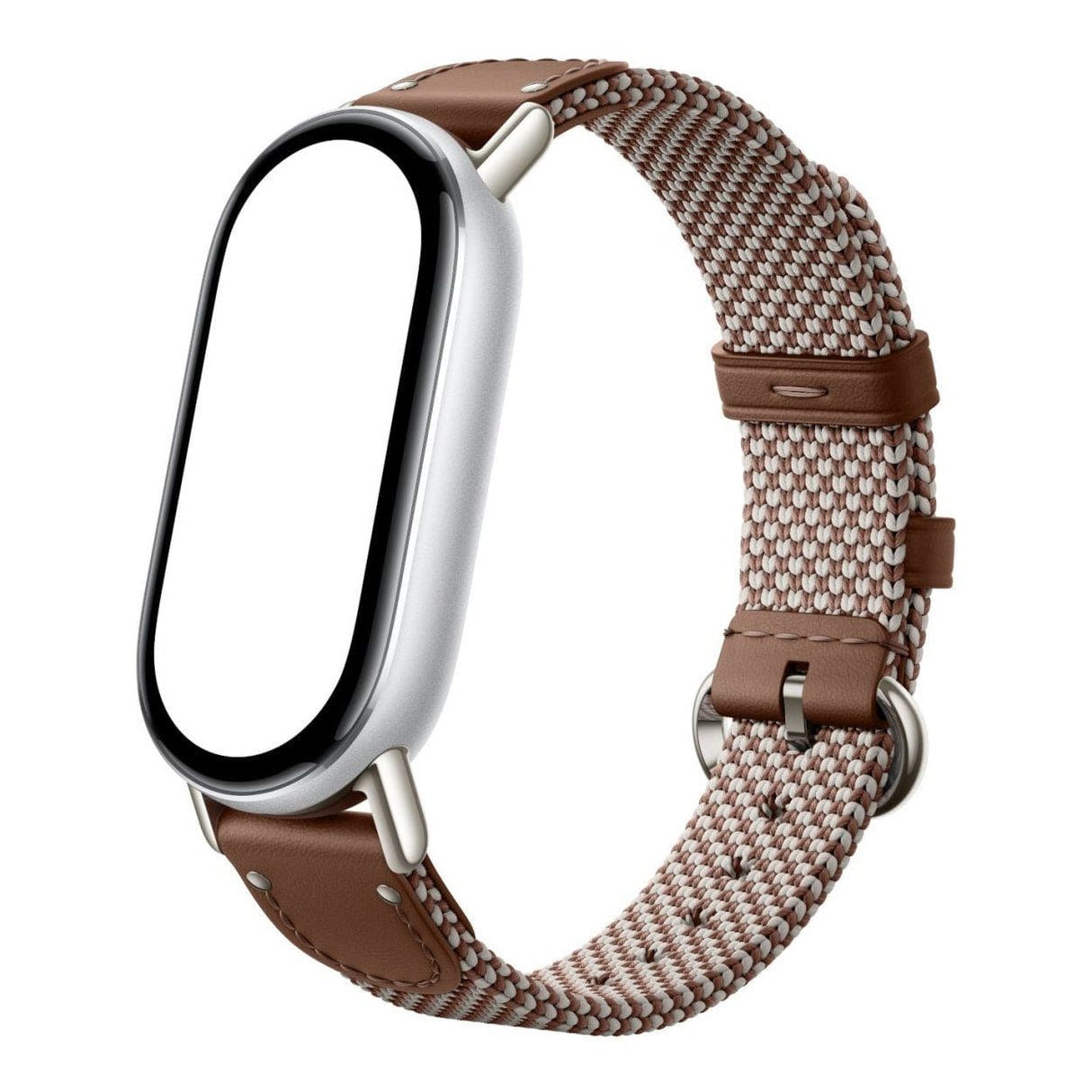 Xiaomi Smart Band 10 Knitted Silk Strap Feather Brown BHR07YJGL