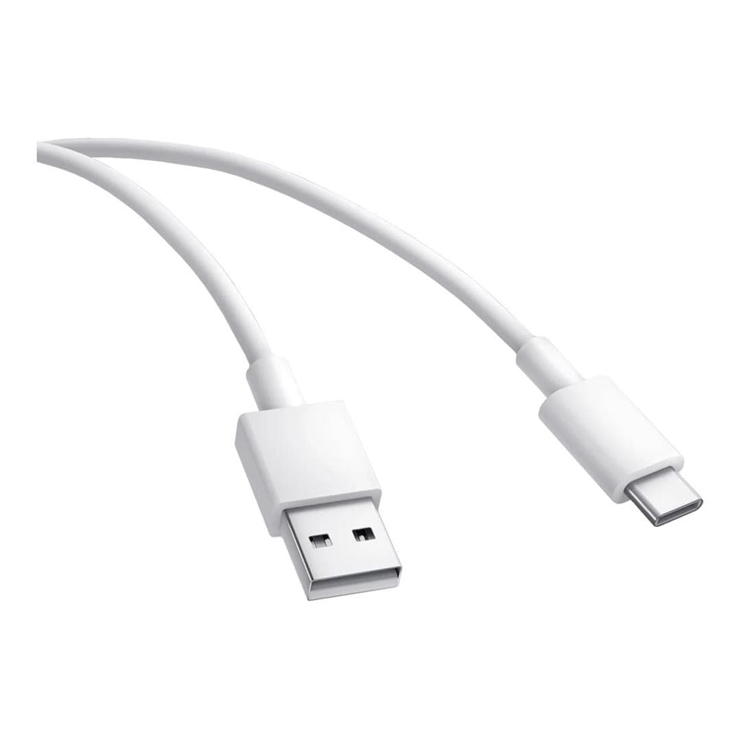 Xiaomi 1m 3A USB-A to USB-C Charging Cable White BHR087GGL