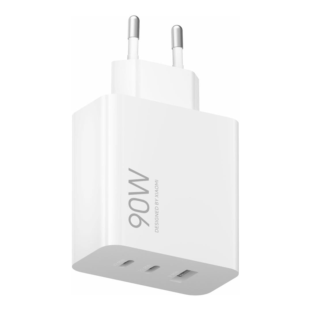 Xiaomi HyperCharge 3-Port 90W Fast Charging Adapter White BHR087MEU