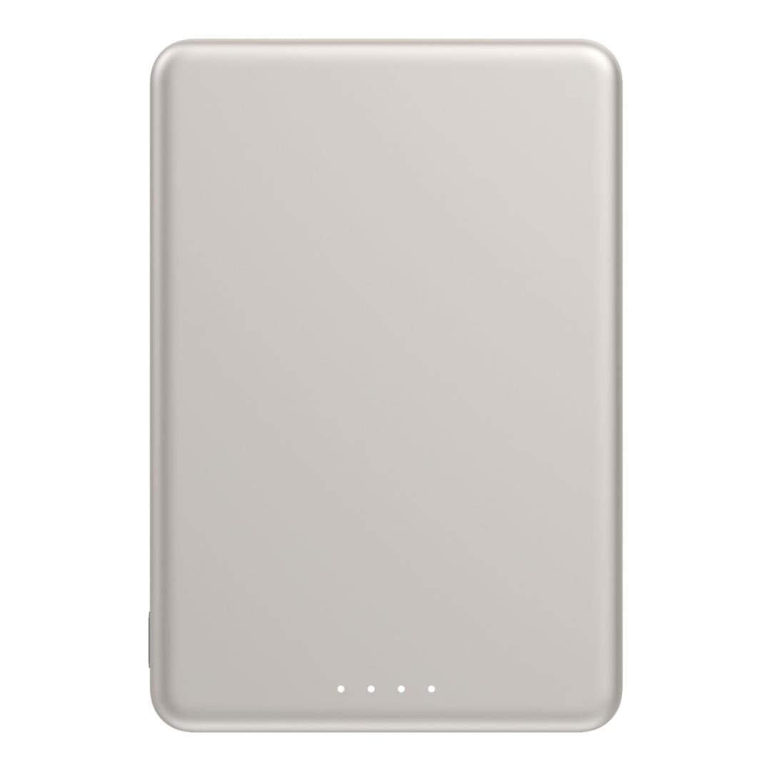 Xiaomi Super Slim 5000mAh Lithium-Ion Magnetic Power Bank with Wireless Charging Gold BHR08PLGL