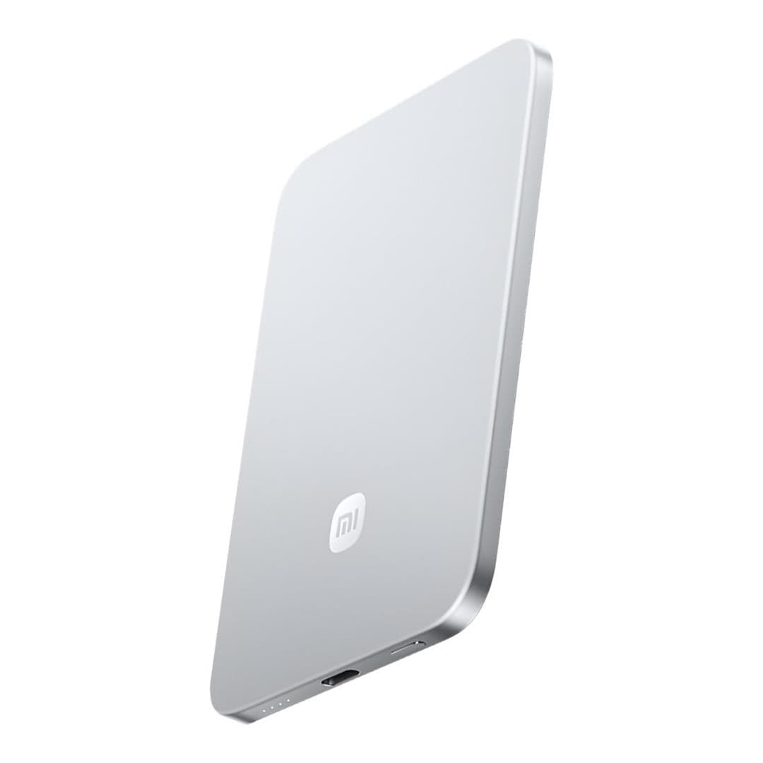 Xiaomi 15W UltraThin 5000mAh Magnetic Power Bank Aluminium Silver BHR08Z2GL