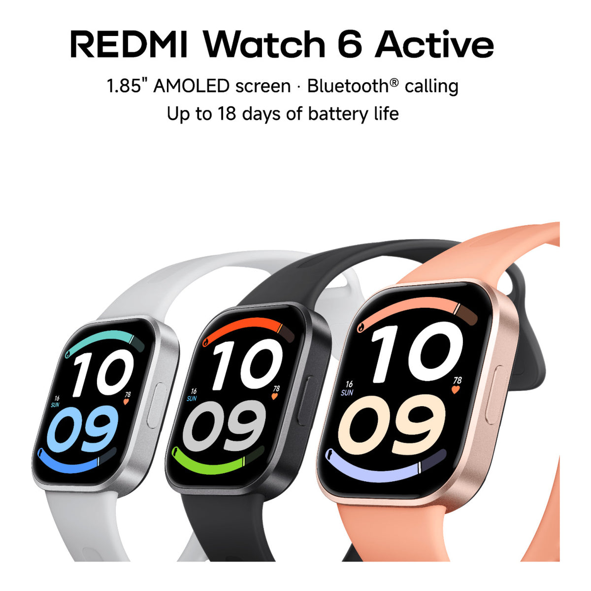 Xiaomi Redmi 6 Active Smart Watch - Black BHR09CZGL