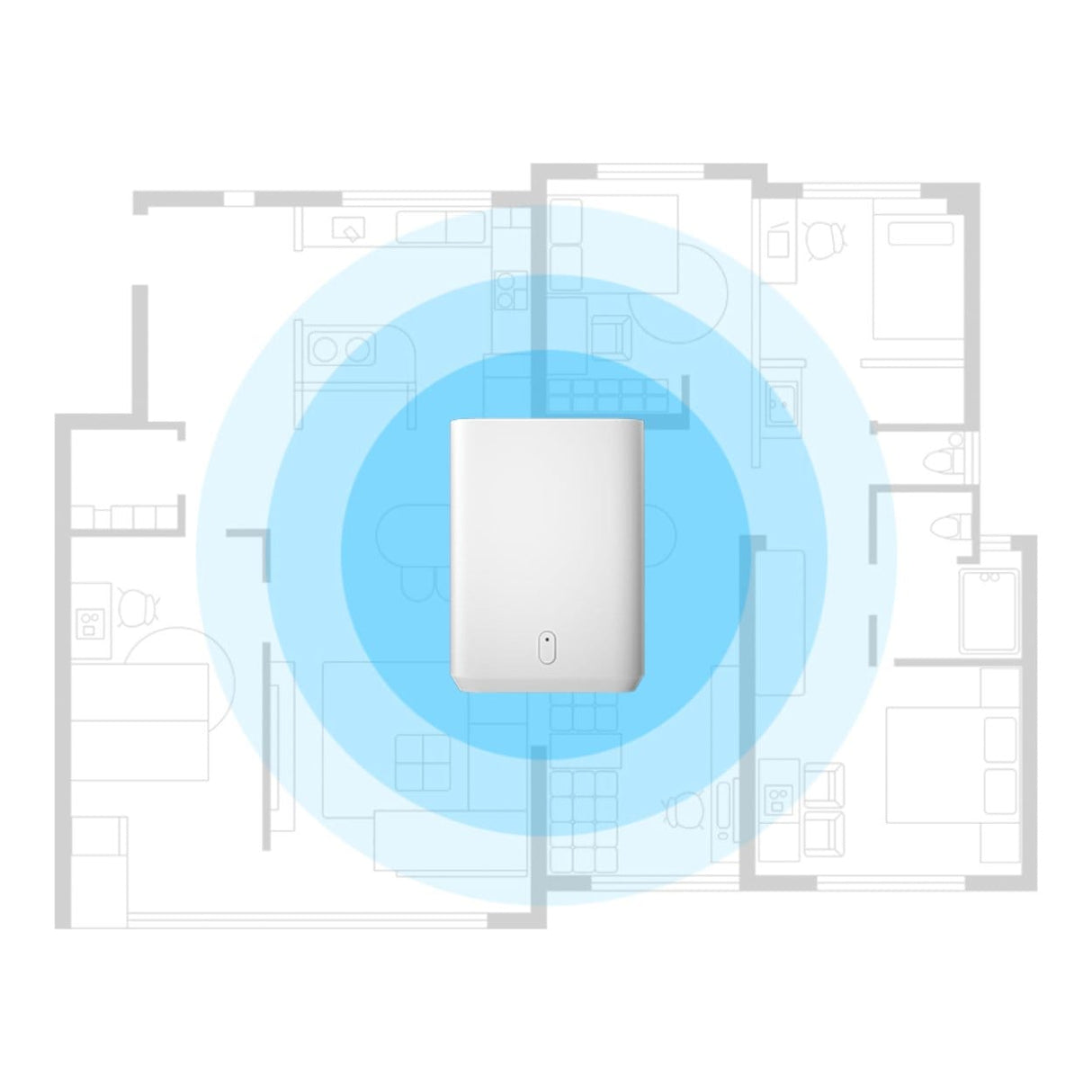 Xiaomi Outdoor Camera Base Station White BHR8618GL