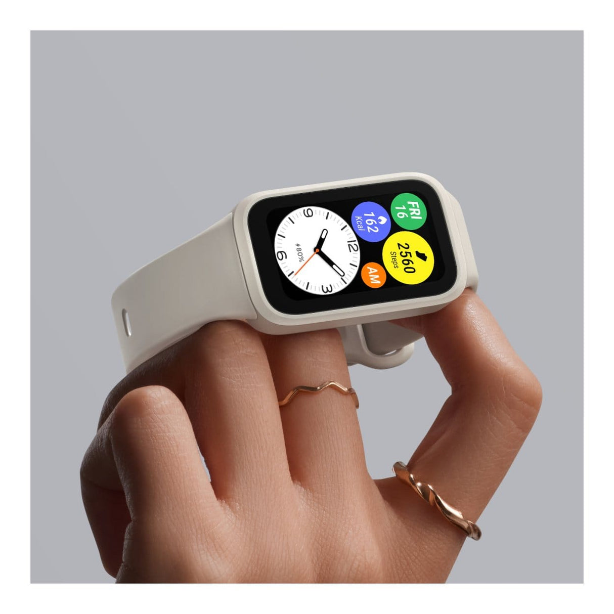 Xiaomi Smart Band 9 Active Smart Watch - Beige White BHR9441GL