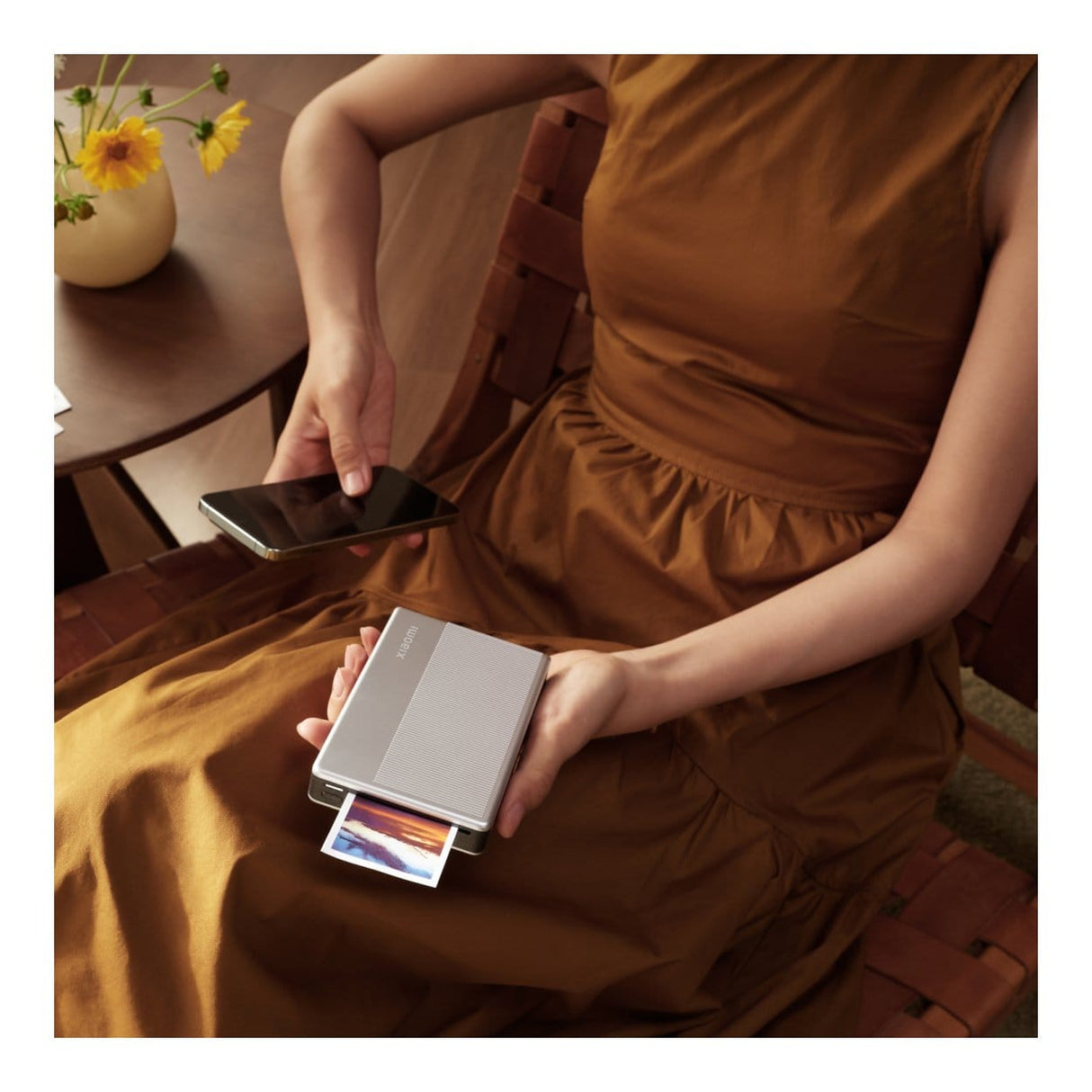 Xiaomi 1S ZINK Portable Photo Printer Silver BHR9974GL