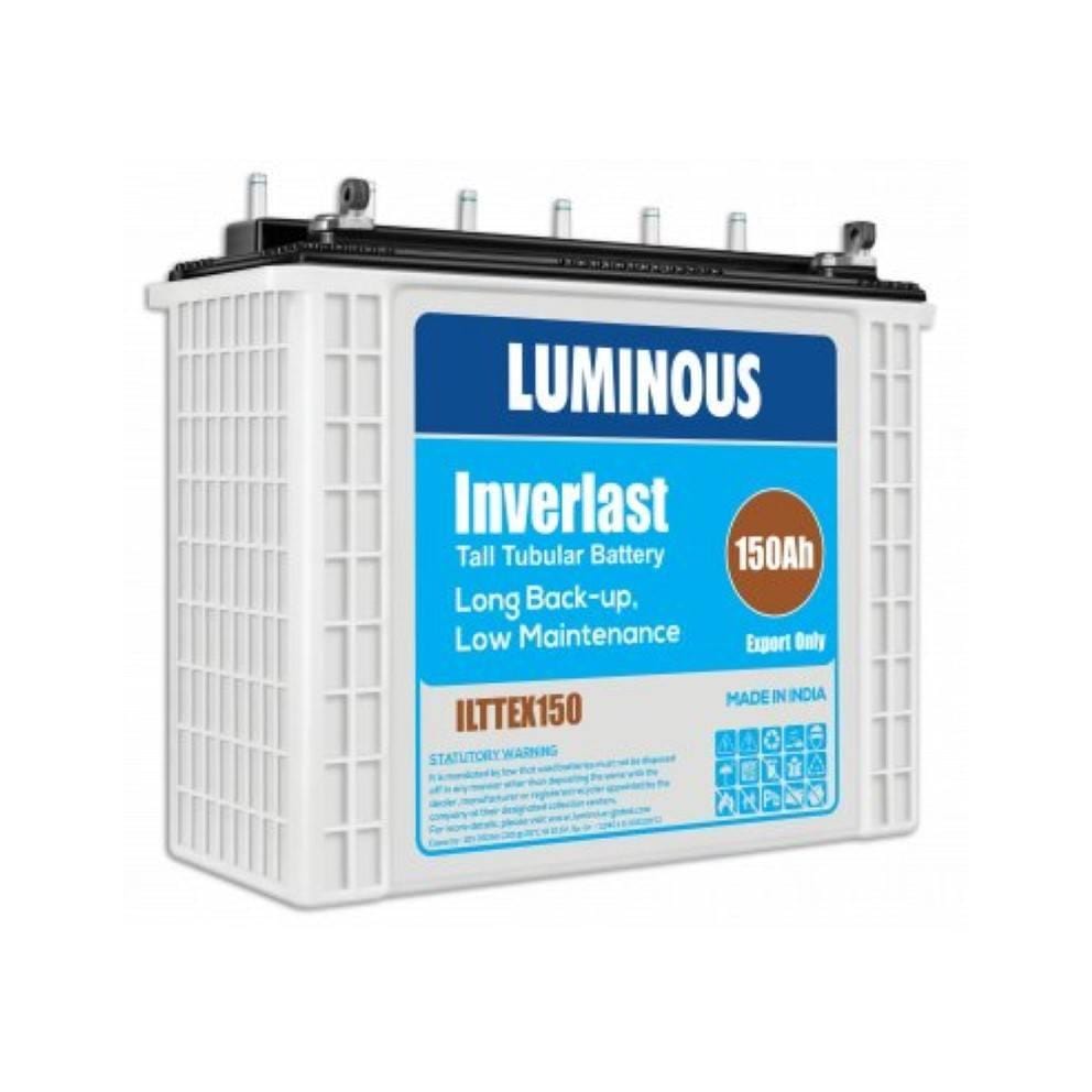 Luminous Inverlast 12V 150Ah Tall Tubular Inverter Battery BIT12V-150Ah