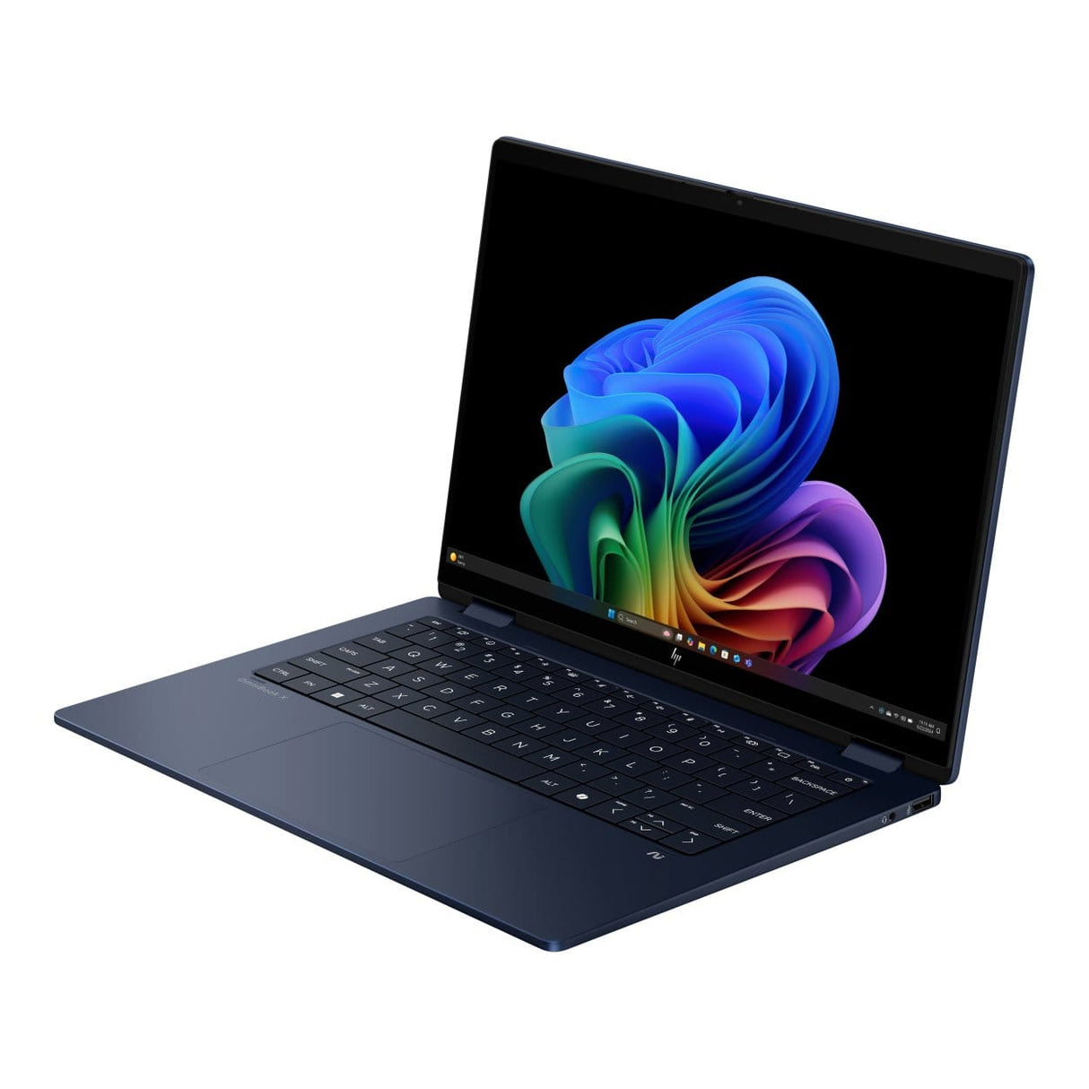 HP OmniBook X Flip 14-fm0007ni 14-inch 2K Next Gen AI 2-in-1 Laptop - Intel Core Ultra 7 256V 1TB SSD 16GB RAM Win 11 Home Atmospheric Blue