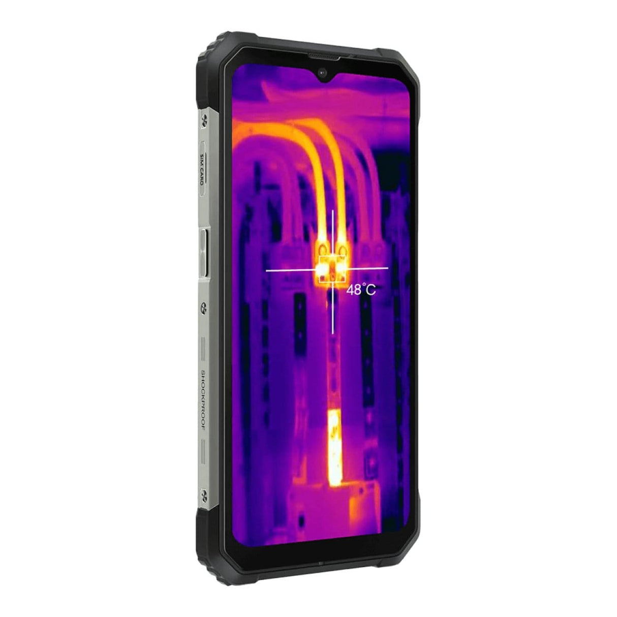 Blackview BL8800 Pro 6.58-inch Rugged Smartphone - Dimensity 700 128GB ROM 8GB RAM 5G Android 11 Black