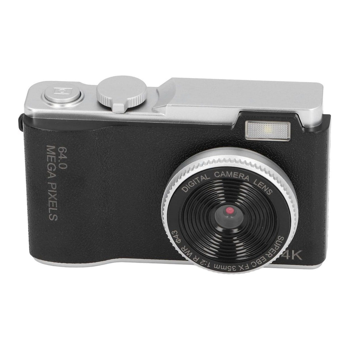 Compact 48MP 16X Zoom Digital Camera Black