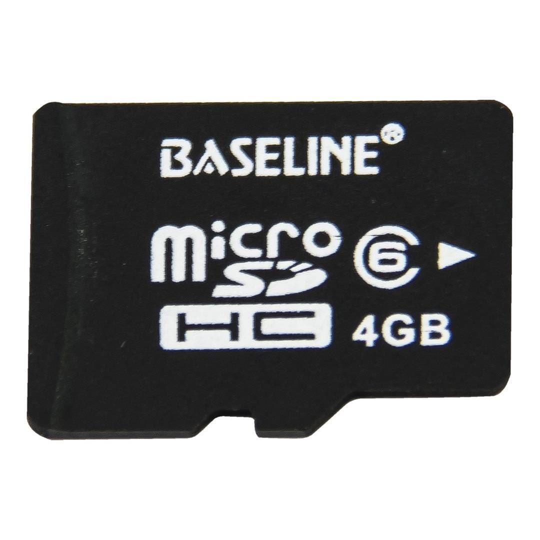 Baseline 4GB MicroSD Memory Card BLRP-MC4GB