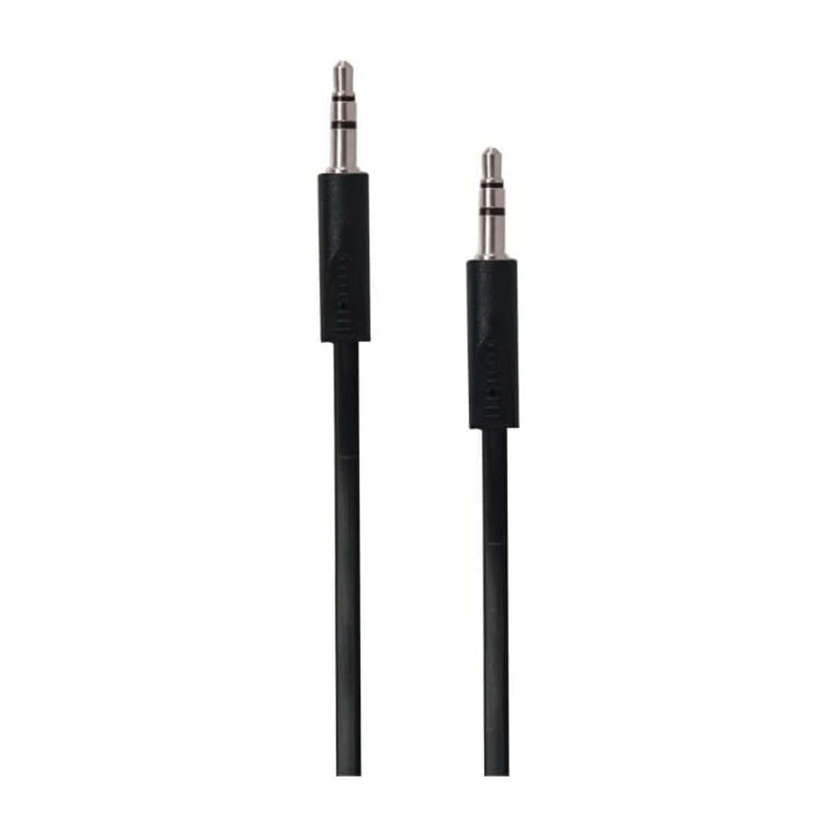 Bounce Cord Series AUX Male to Male Cable 1m BO-20002-BK