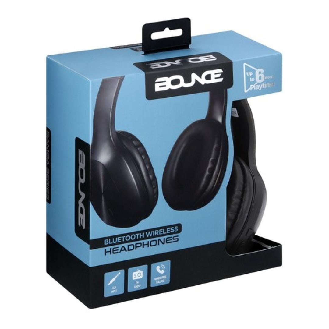 Bounce Samba Series Bluetooth Headphone Gun Metal BO-2005-GM(V2)
