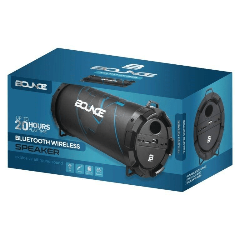 Bounce Tempo Series Speaker Black BO-3200-BK