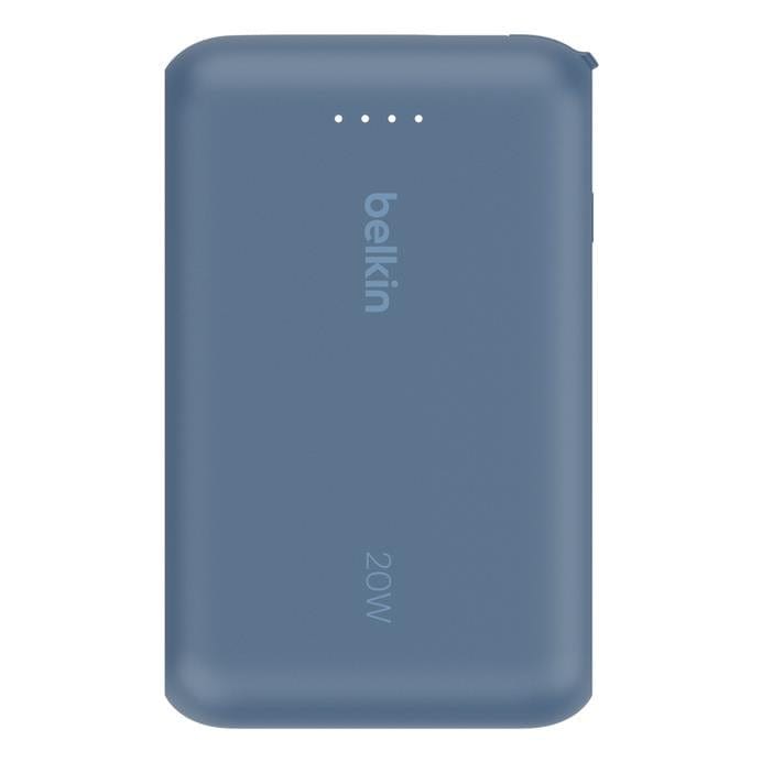 Belkin BoostCharge 10 000 mAh with USB-C Cable and Port Power Bank Blue BPB021HQBL