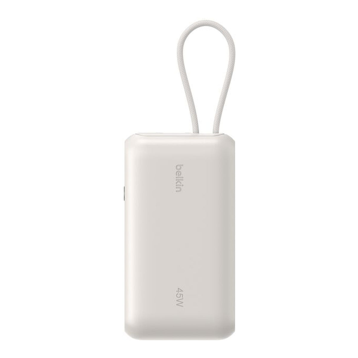 Belkin UltraCharge 10000mAh 45W Power Bank with Integrated USB-C Cable and Digital Display Sand BPB029HQSA