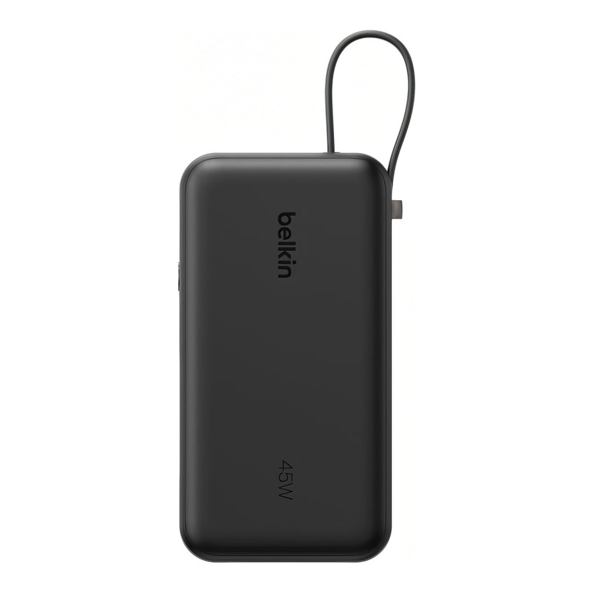 Belkin UltraCharge 10,000mAh 45W Power Bank with Integrated Cable and Display - Black BPB035HQBK