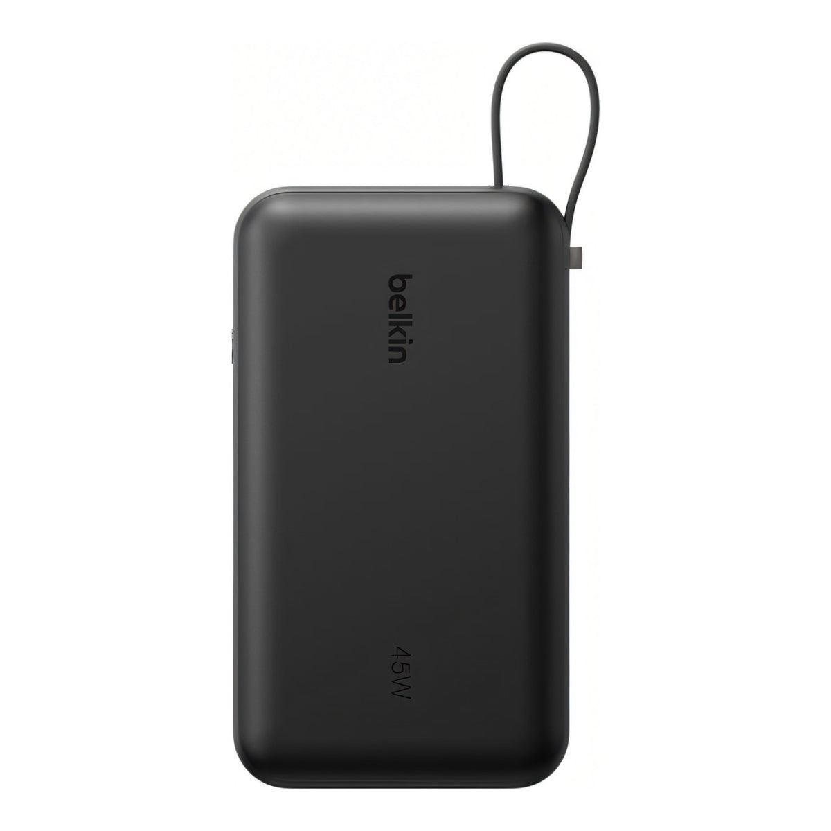 Belkin UltraCharge 20,000mAh 45W Power Bank with Integrated Cable and Display - Black BPB036HQBK