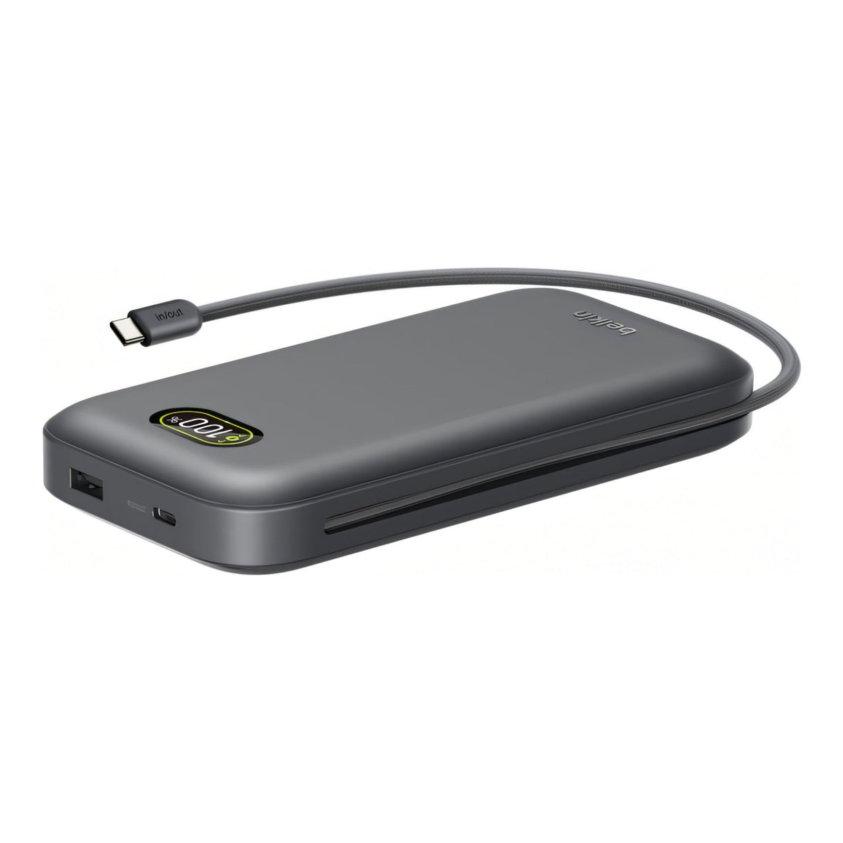 Belkin UltraCharge Pro 27,000mAh 240W Notebook Power Bank - Charcoal BPB040HQCH