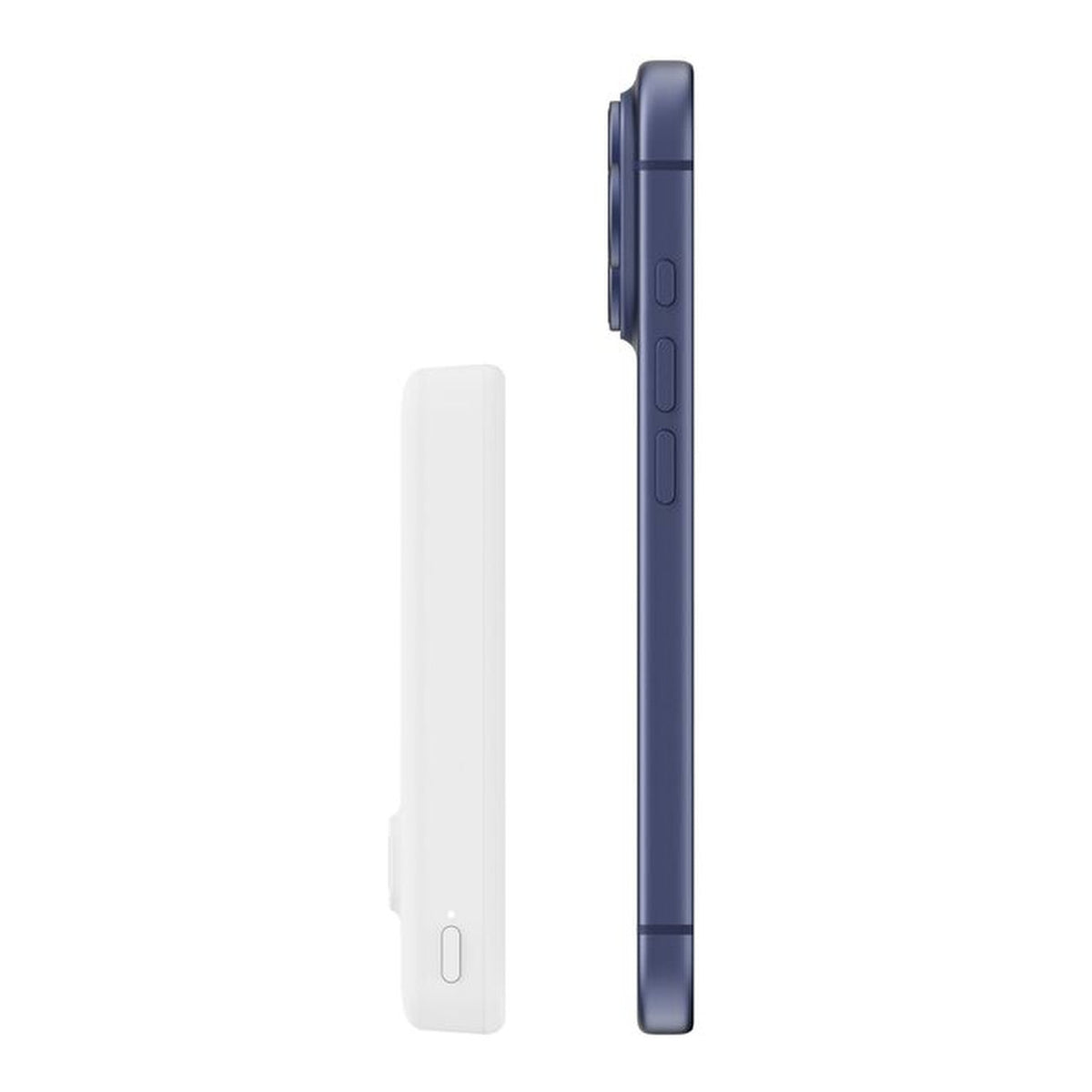 Belkin BoostCharge Slim Magnetic 10000mAh Qi2 15W Power Bank with Kickstand White BPD016HQWH