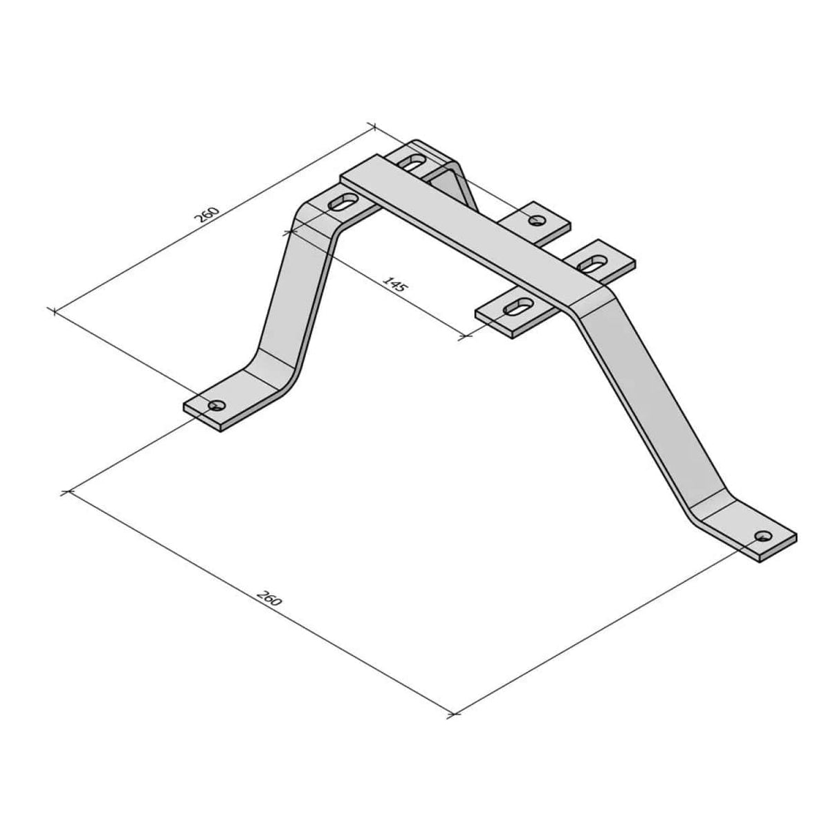 Scoop 10cm Tripod Bracket Wall Mount BRA-TS