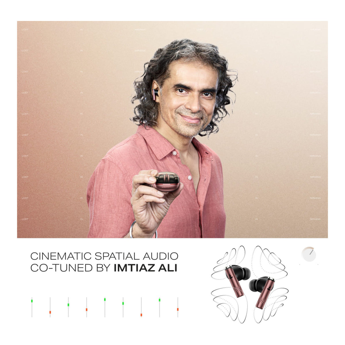boAt Nirvana Zenith Pro Wireless Earbuds - Crimson Red BT-TWA-NIRZP-CR