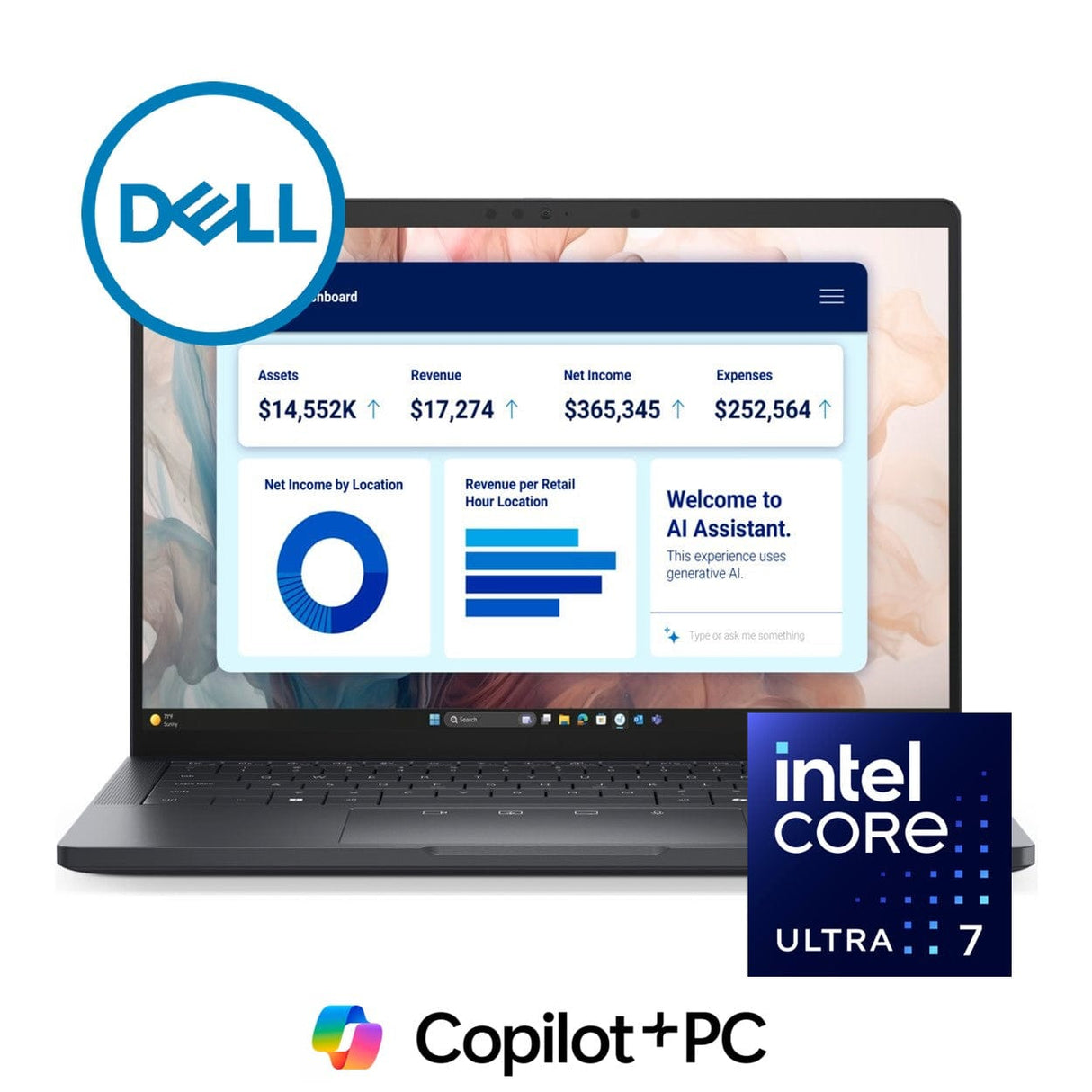 Dell Pro 13 Premium 13.3-inch FHD+ AI Laptop - Intel Core Ultra 7 266V 512GB SSD 16GB RAM Win 11 Pro (Open Box)