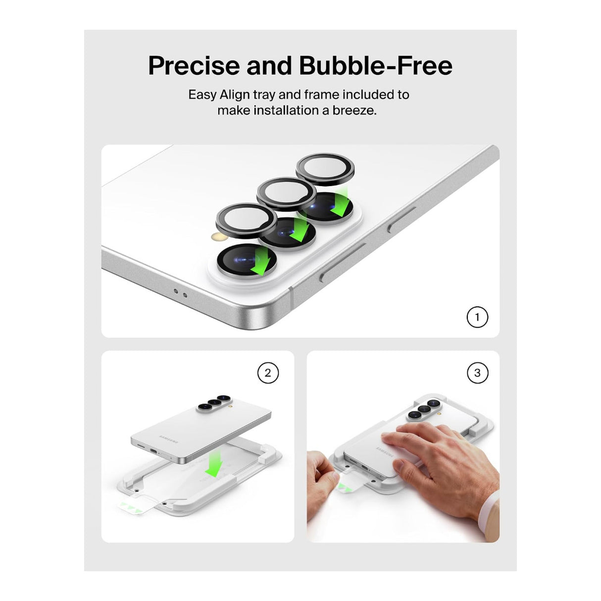 Belkin ScreenForce Titan 3-in-1 Protective Bundle for Samsung S26+ BUA003HQ