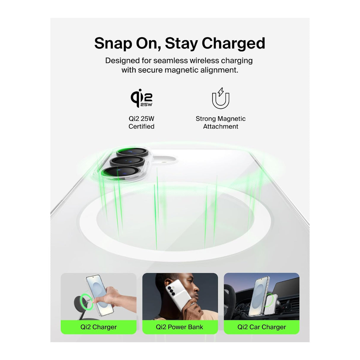 Belkin ScreenForce Titan 3-in-1 Protective Bundle for Samsung S26+ BUA003HQ