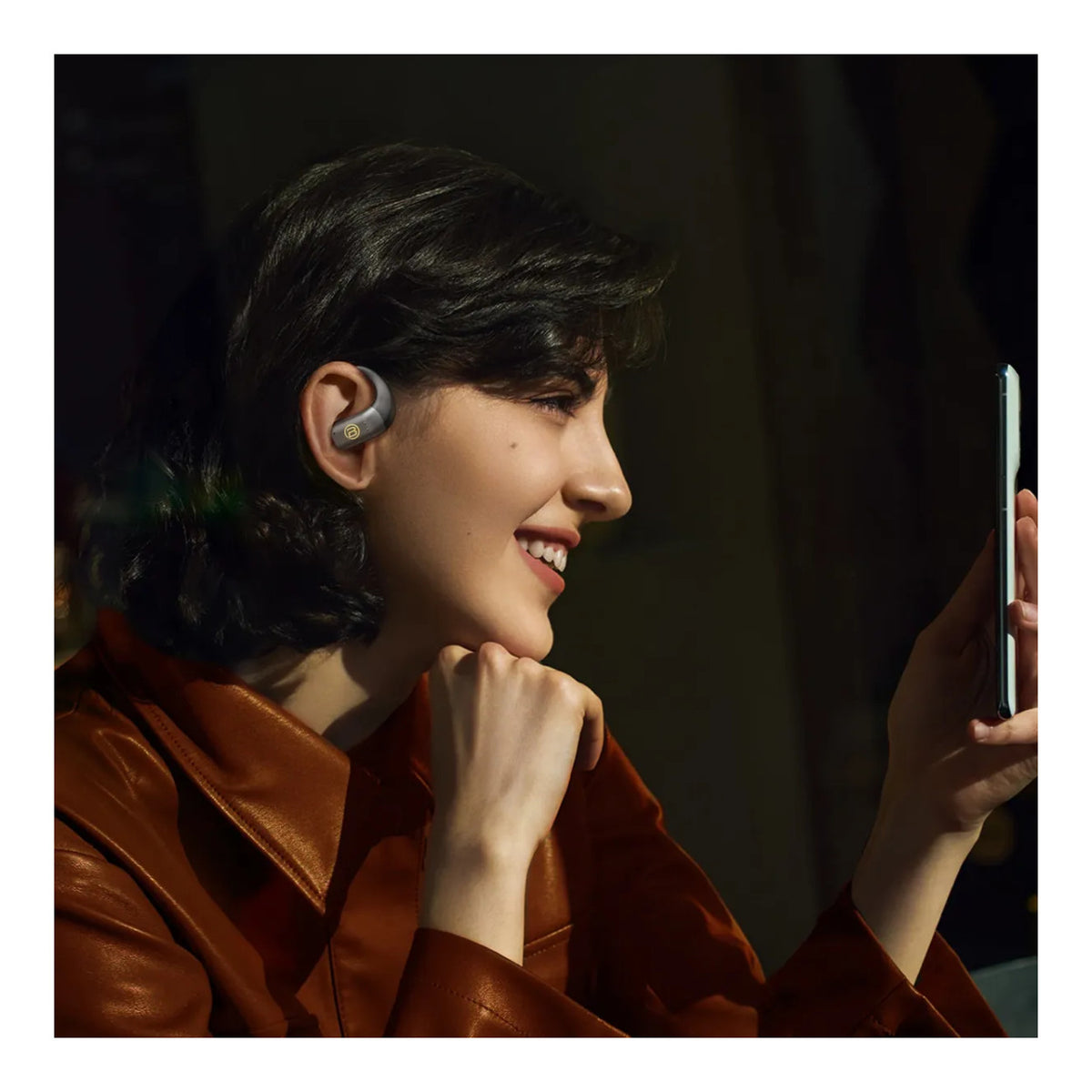 Bugani Free B10 Open-Ear Wireless Earbuds Creamy White BUG-B10-CW